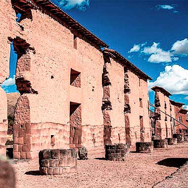 Raqchi, Templo de Wiracocha
